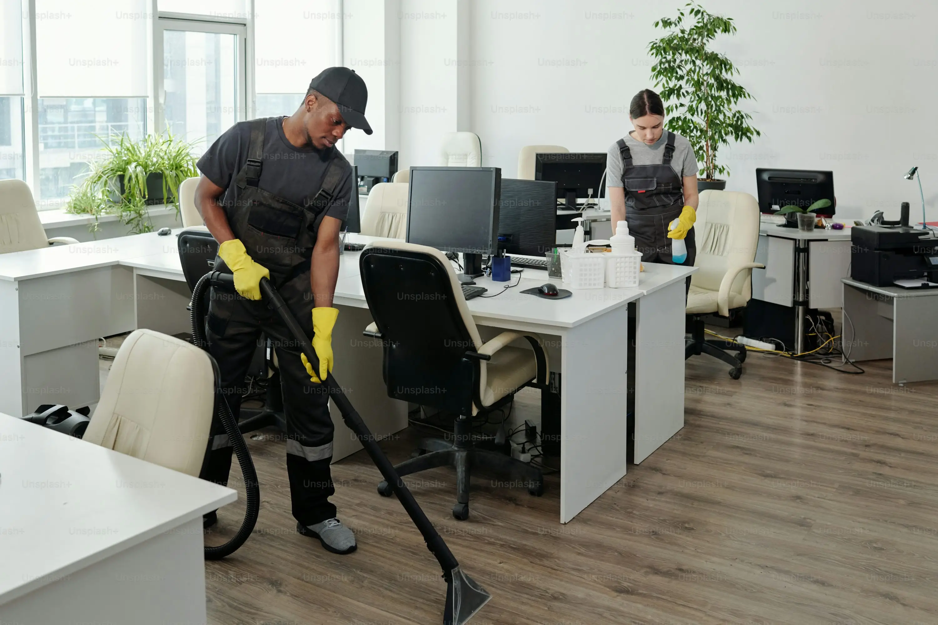 clean office